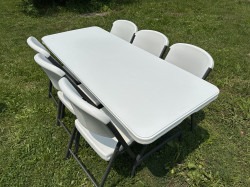 IMG 1085 1749107164 1 Table & 6 Chairs Set